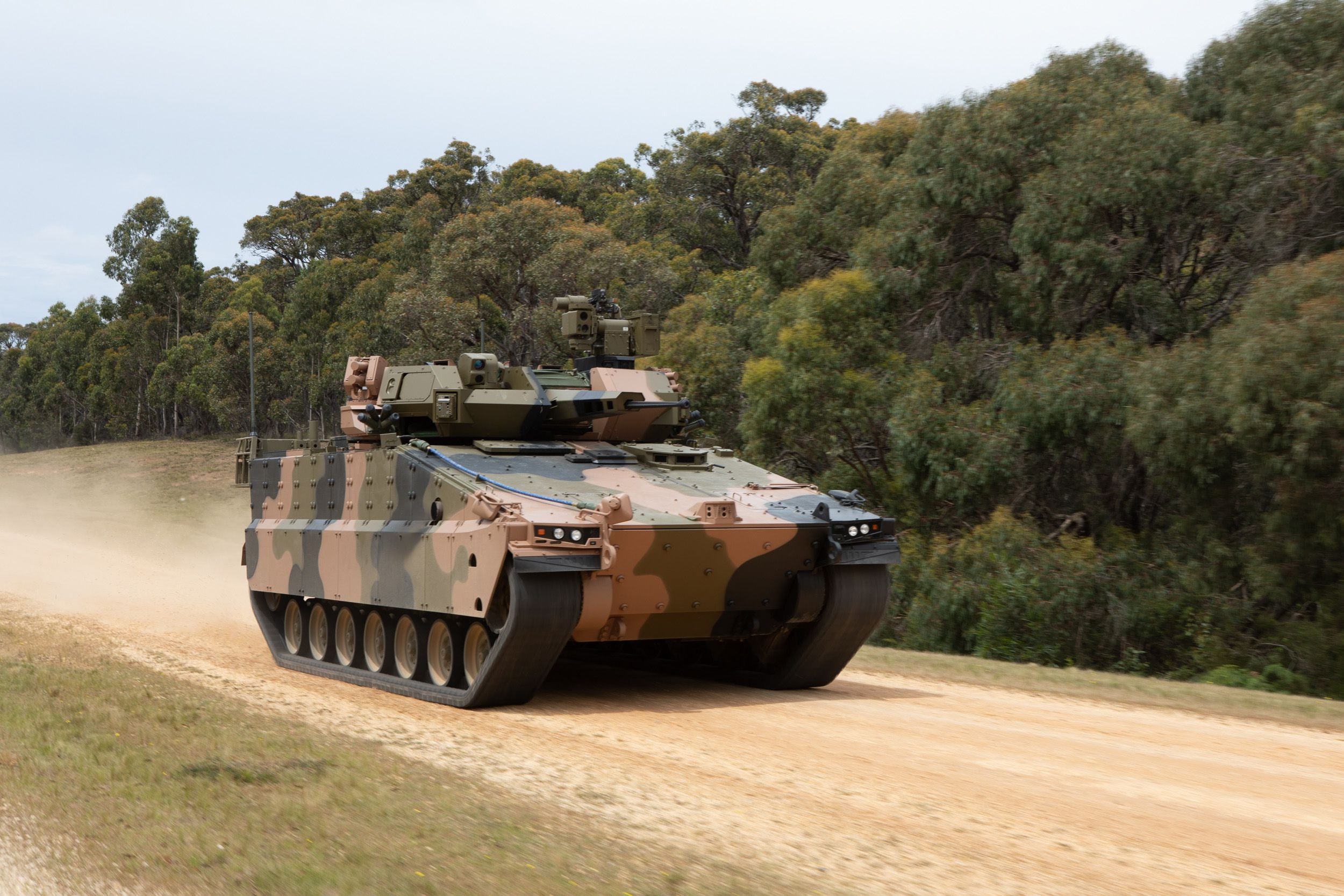 Hanwha-led team launches Redback vehicle for Australian Army