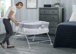 Twin EZ Fold Ultra Compact Double Bassinet - Delta Children
