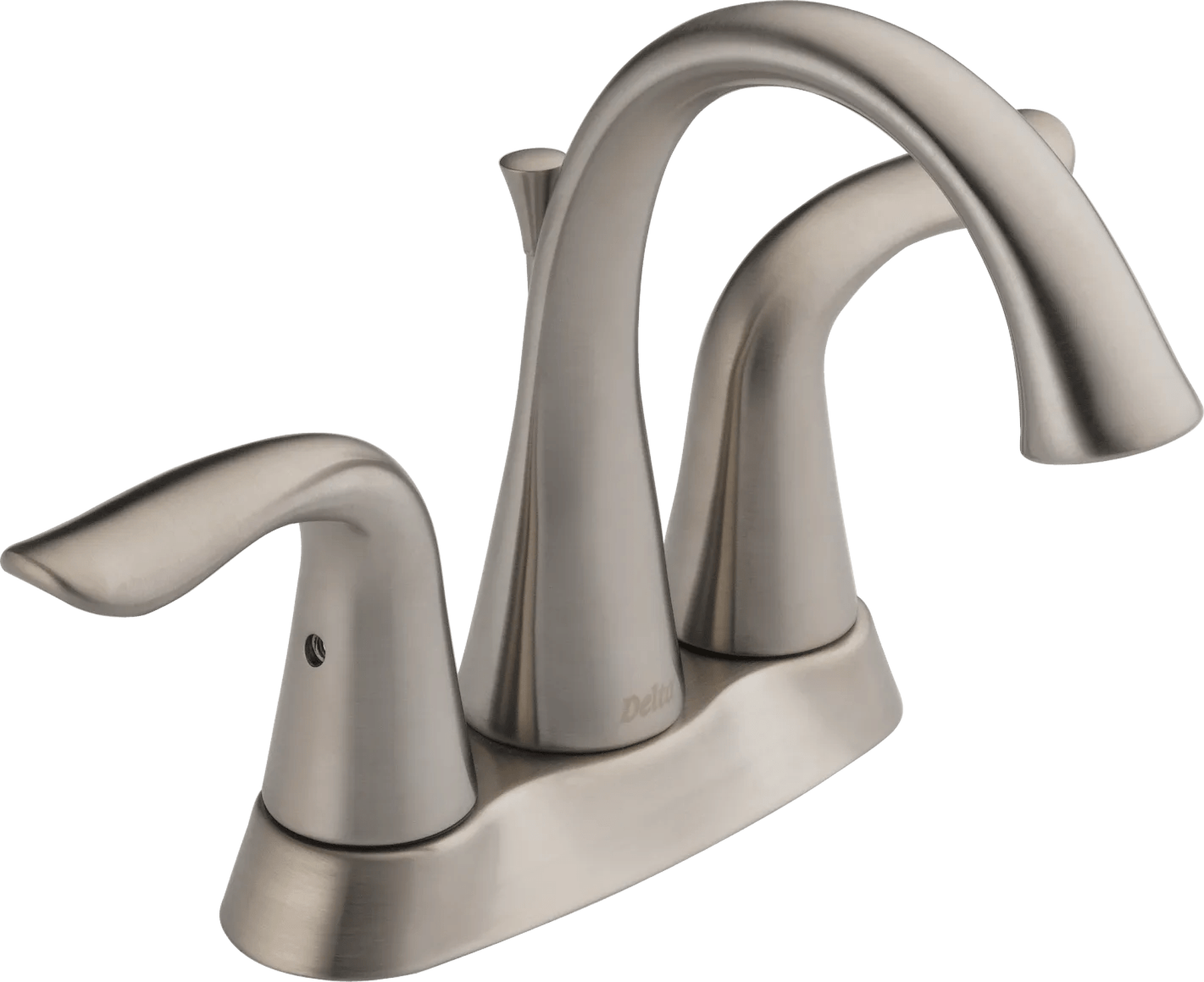 Two Handle Tract-Pack Centerset Bathroom Faucet in Stainless 2538