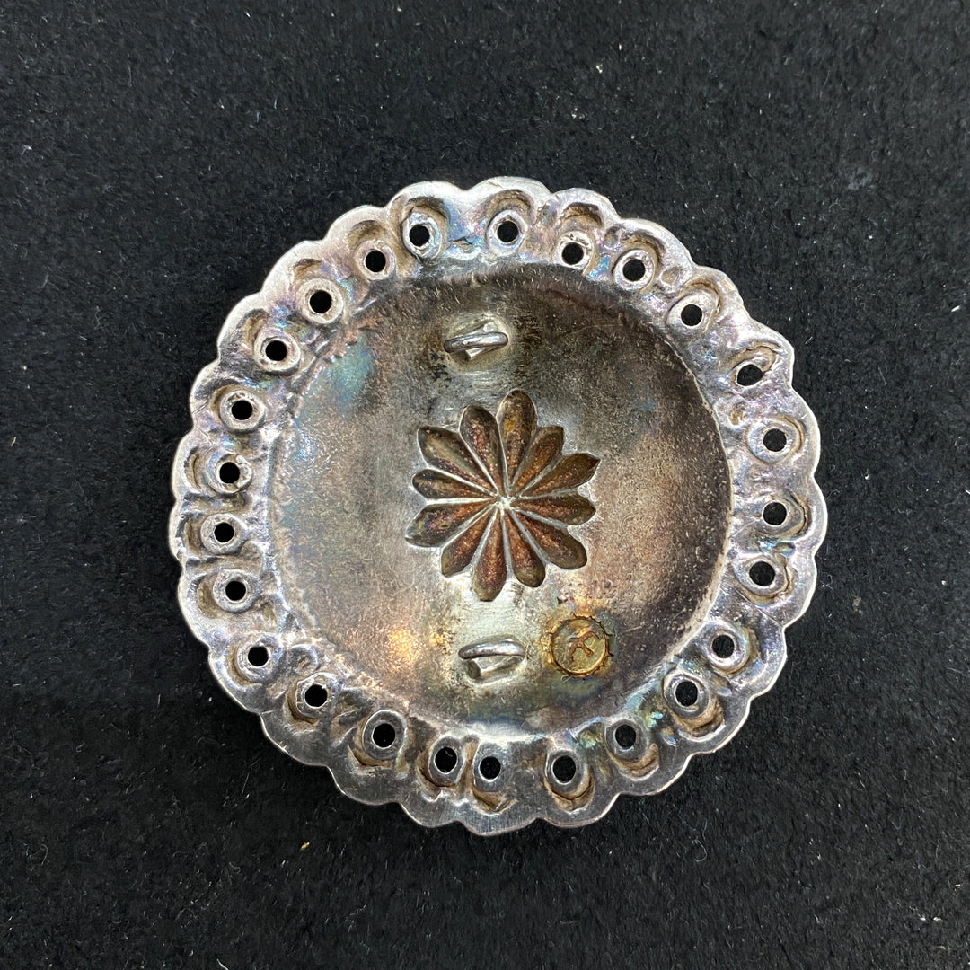 ゴローズ goro's [初期型]SV特大コンチョ ※裏メタル※直径約5.3cm