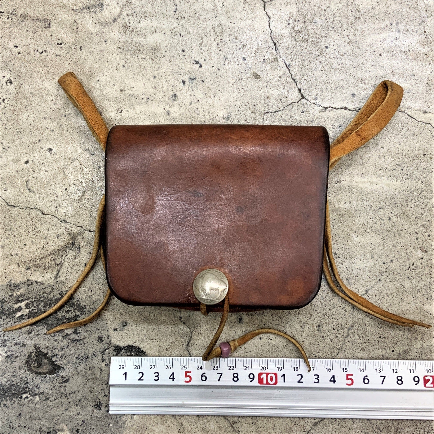 ゴローズ goro's 腰掛けバッグ(赤茶) – DELTAone