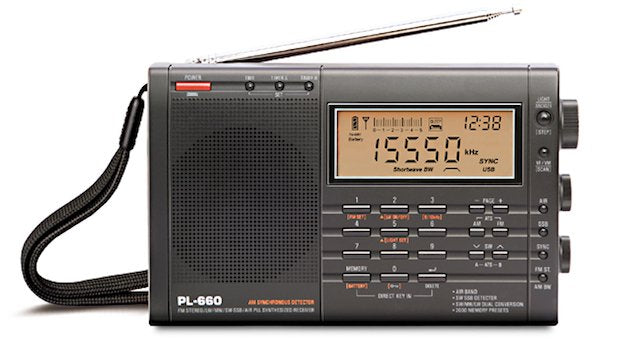 Tecsun PL-660 World Receiver with AM, LW, SW, SSB and Aviation