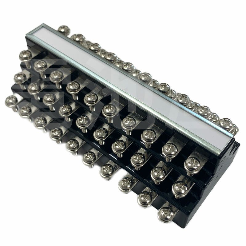 10P-3C 端子板 サンコーシャ製 両側ネジ 10列 3段 (HT-3) 【全国一律