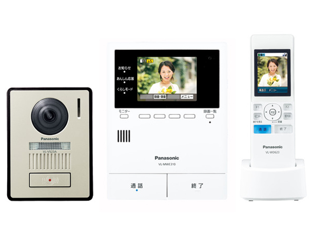 VL-SWH705KL パナソニック 外でもドアホン 親機・玄関子機・子機セット