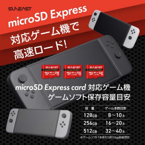デンキチWeb / SUNEAST サンイースト microSD Expressカード Switch 2