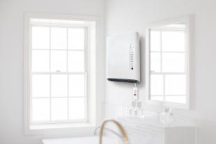 脱衣所ヒーター DWC-A120N 人感センサー付き 人感センサー付き脱衣所ヒーター DWC-A120N-WH 工事不要 壁掛け 暖房