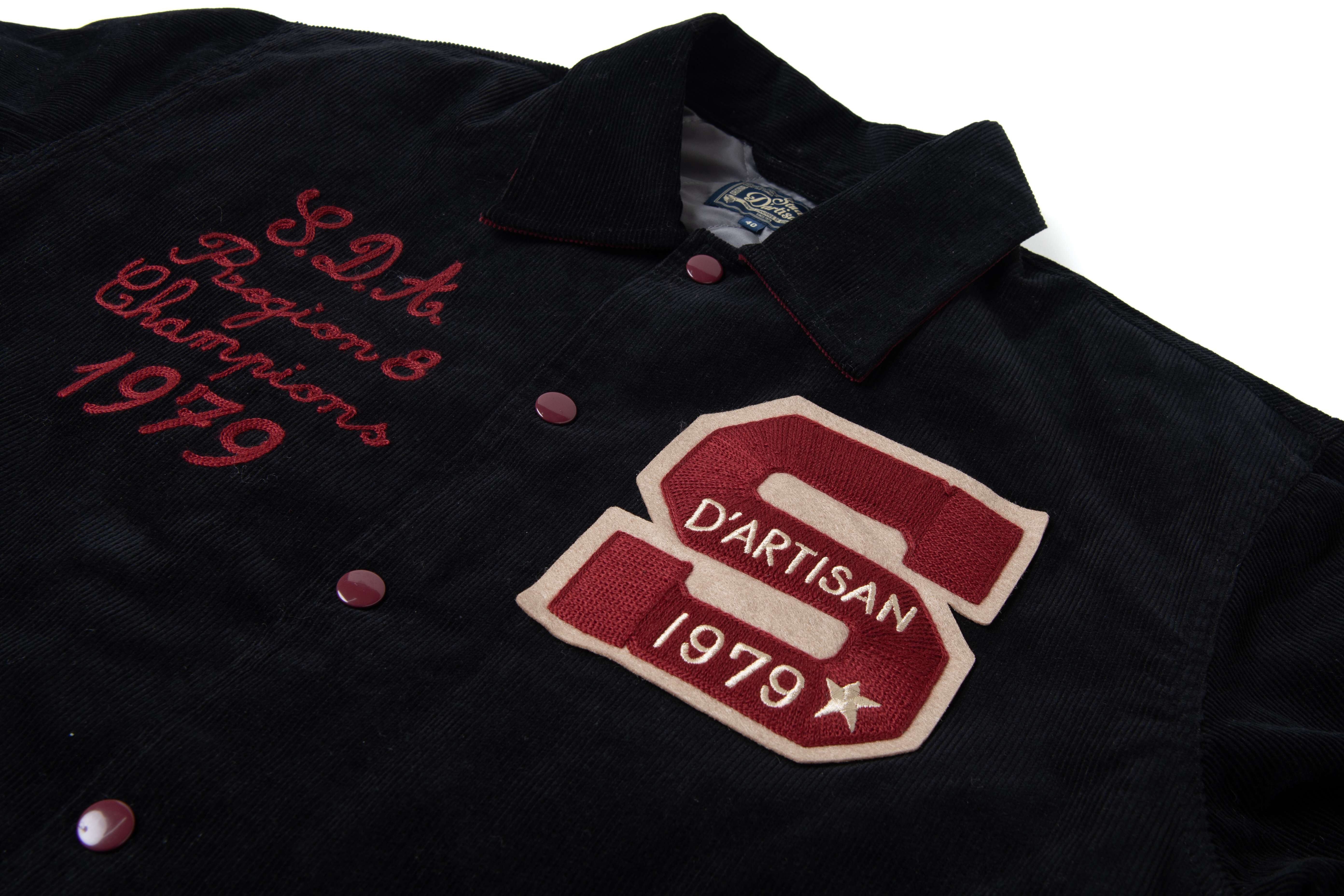 DENIMIO | 4626 Corduroy Stadium Jacket