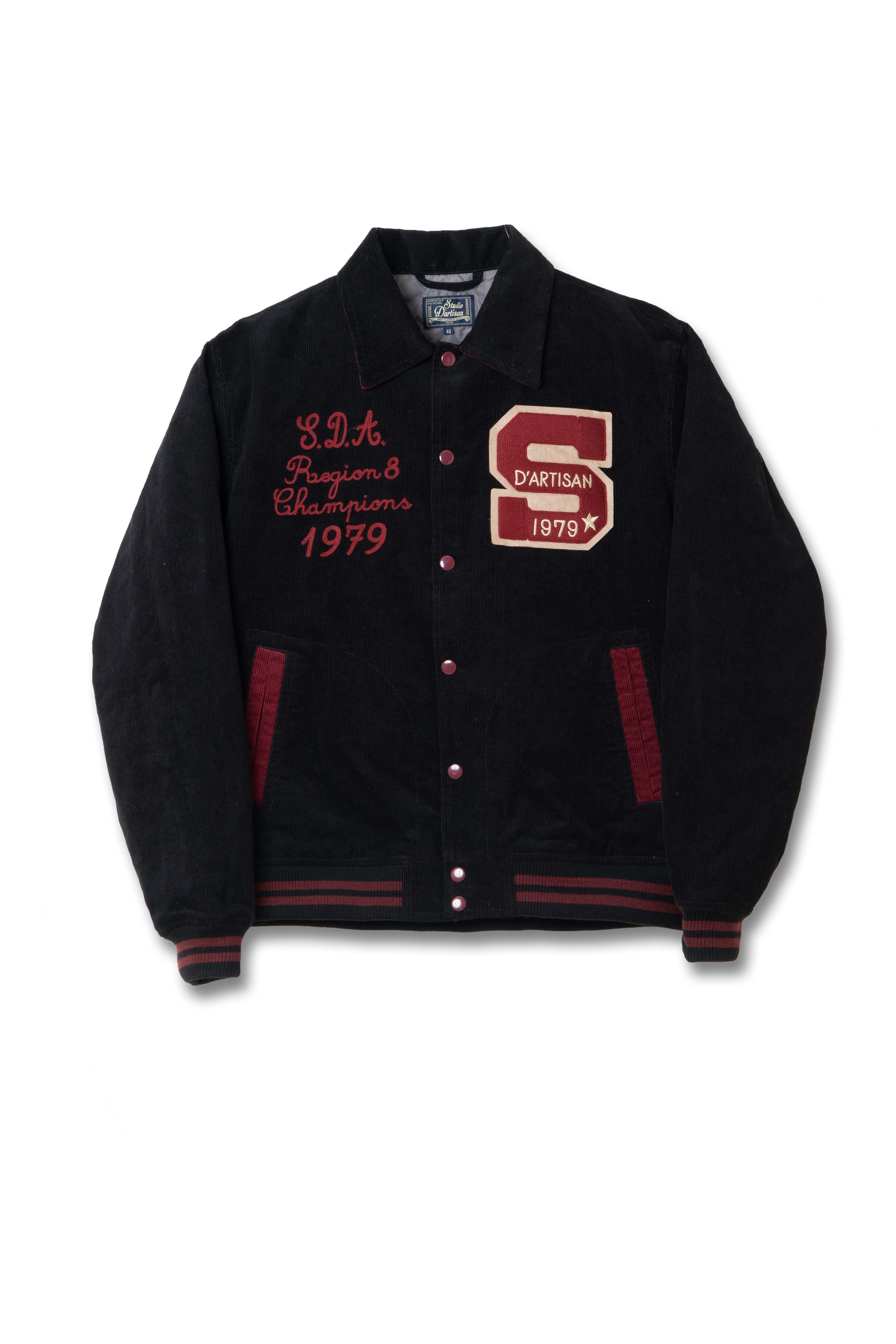 DENIMIO | 4626 Corduroy Stadium Jacket