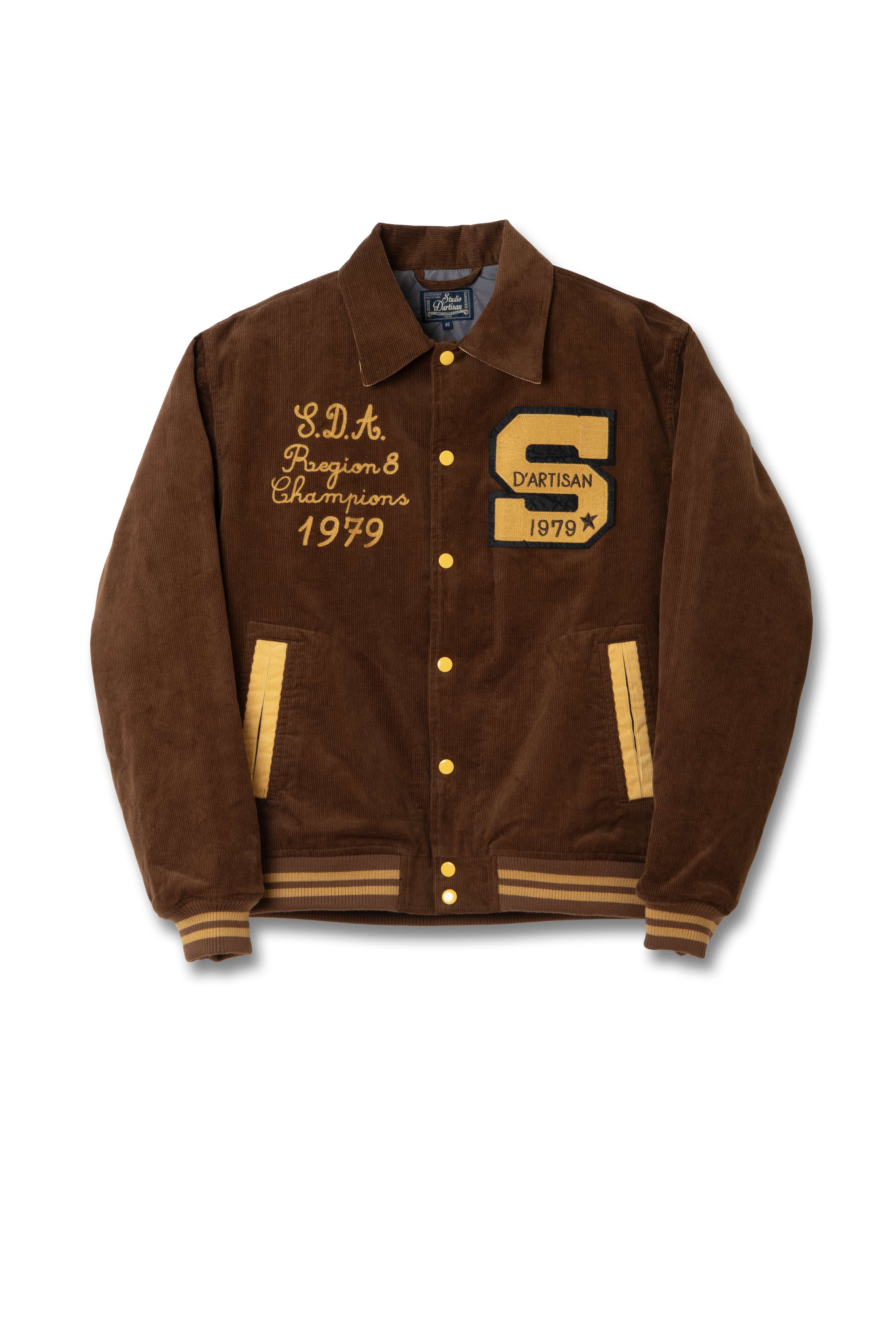 DENIMIO | 4626 Corduroy Stadium Jacket