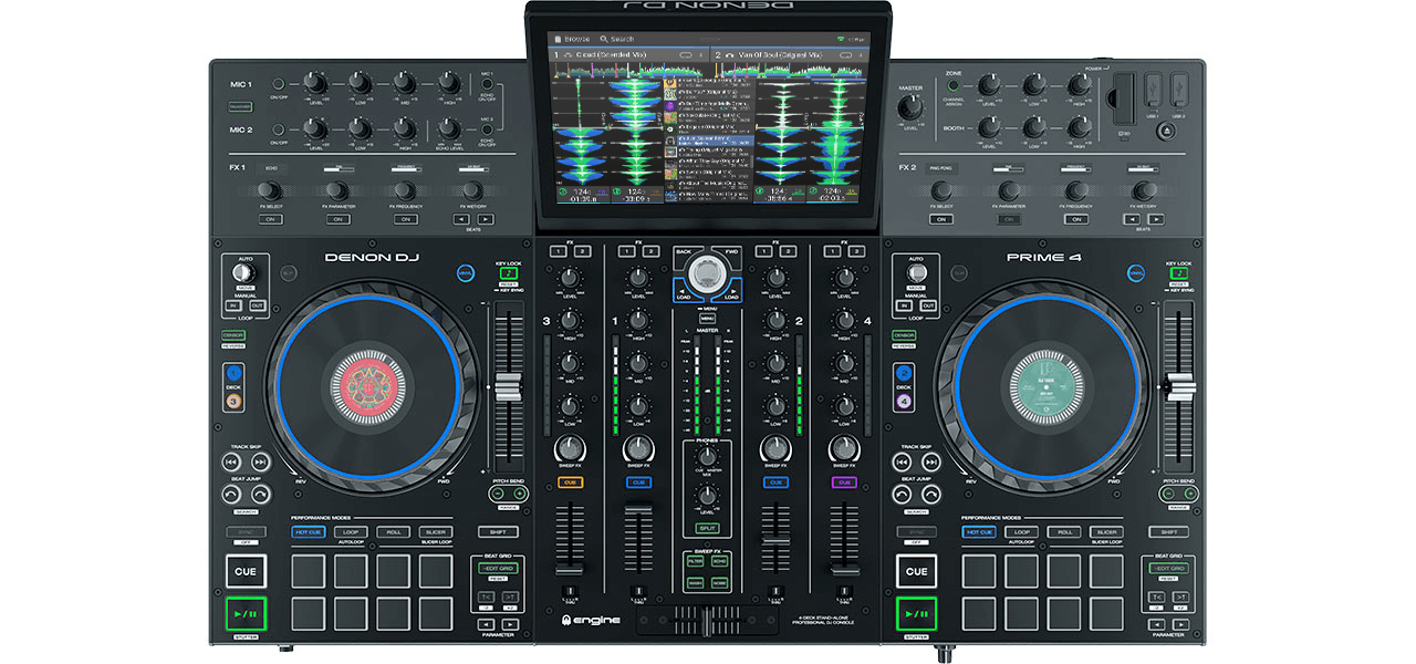 PRIME 4 | Standalone DJ System | Smart Console | Denon DJ