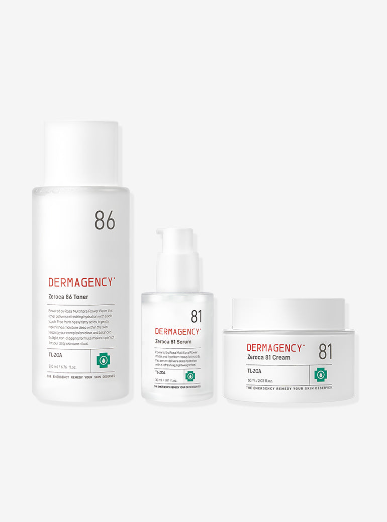 ゼロカライン 3点セット (トナー・セラム・クリーム)