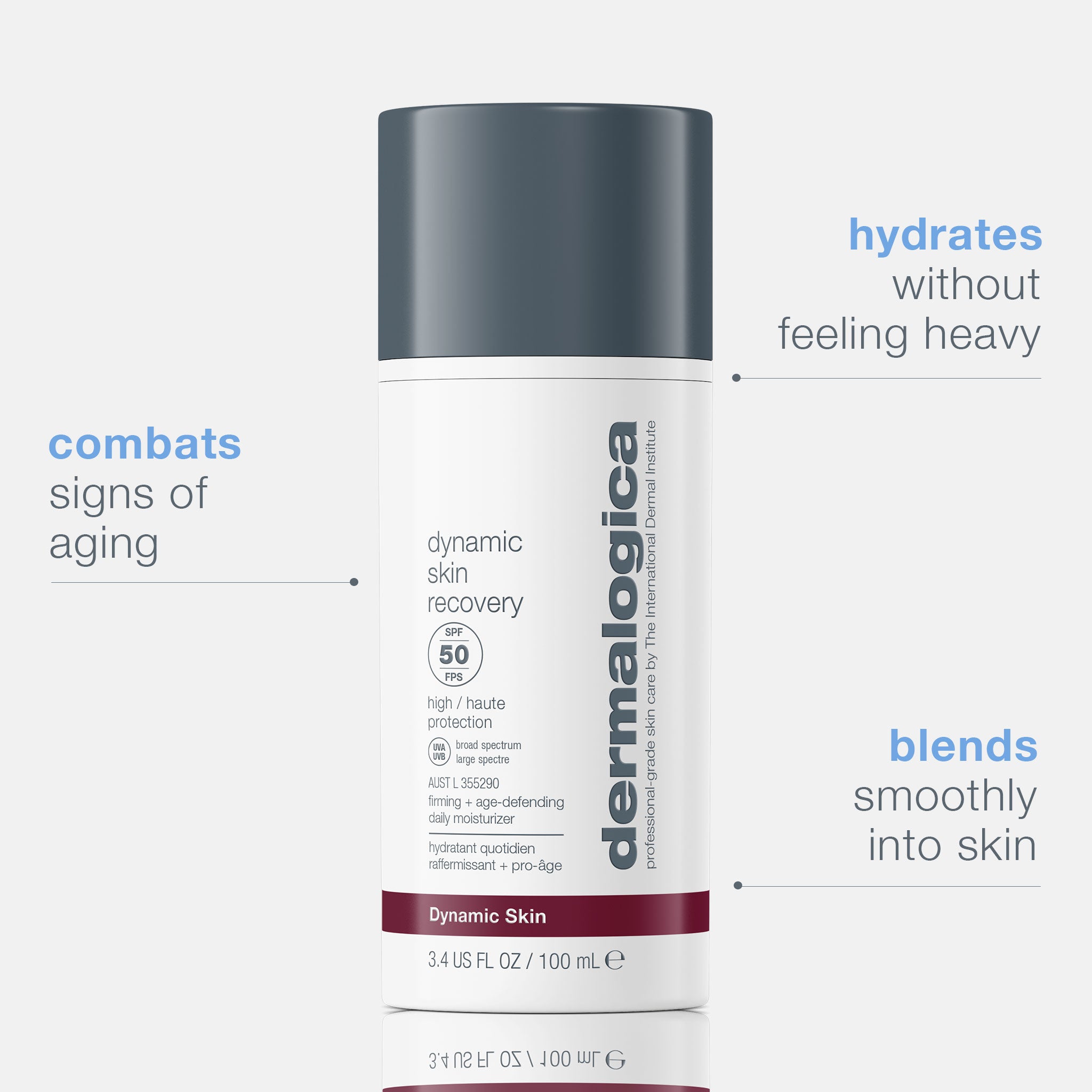 Dynamic Skin Recovery SPF50 for Hydration and Sun Protection