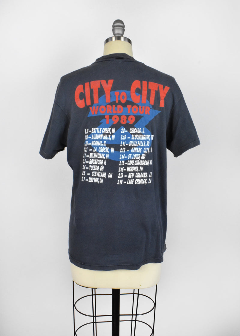 1989 Ratt Reach for the Sky City to City Tour T-Shirt – DESERT
