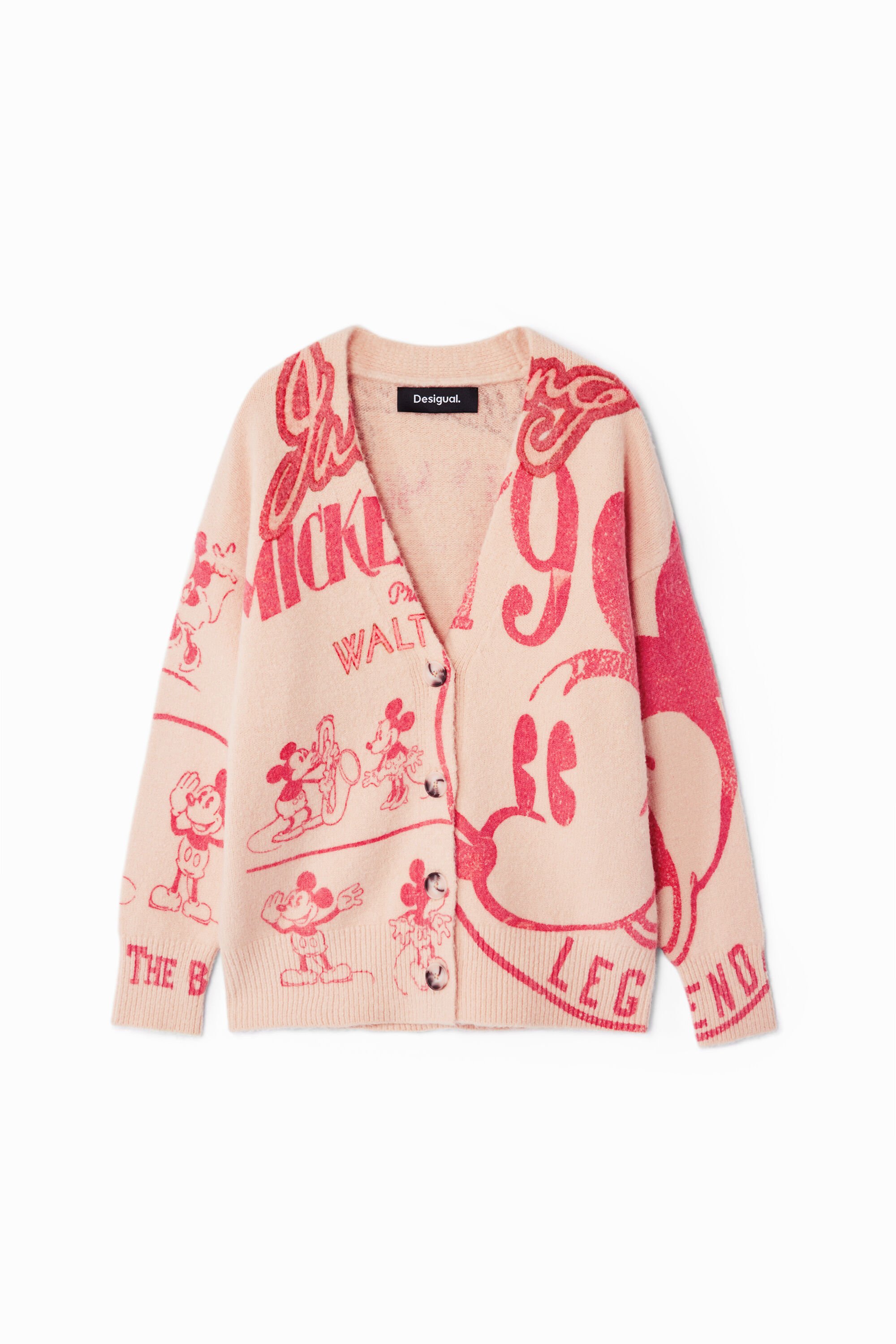 ミッキーマウスのカーディガン 女性用 I Desigual.com