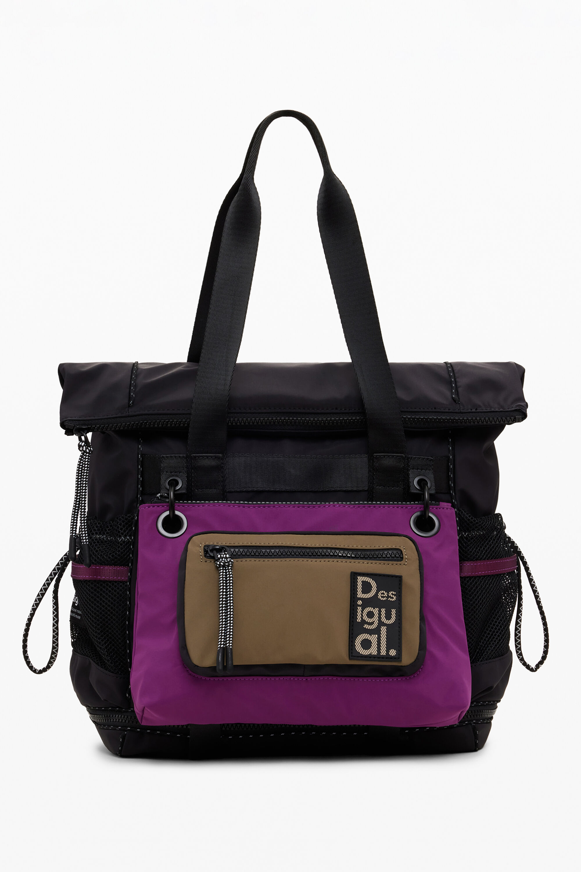 Large multiposition Voyager backpack Women's I Desigual.com