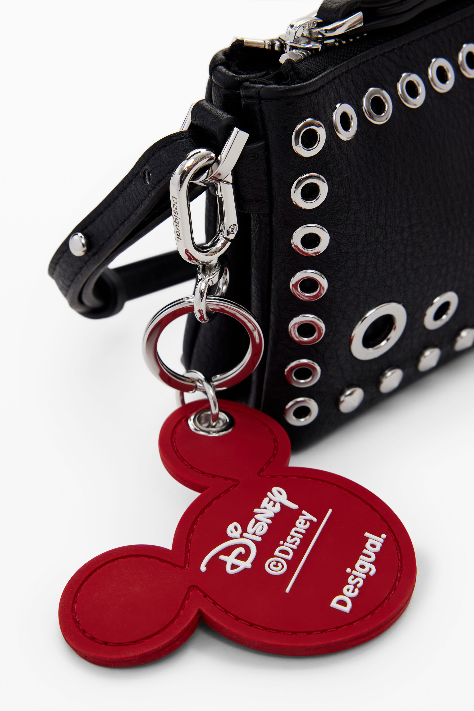 ミッキーマウス™ スタッズ付きショルダーバッグ財布 女性用 I Desigual.com