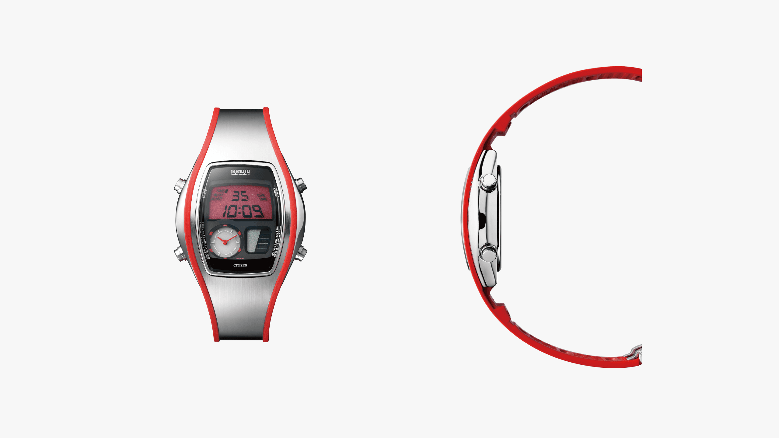 激レア CITIZEN インディペンデント c-351 レッド デジアナ 激レア