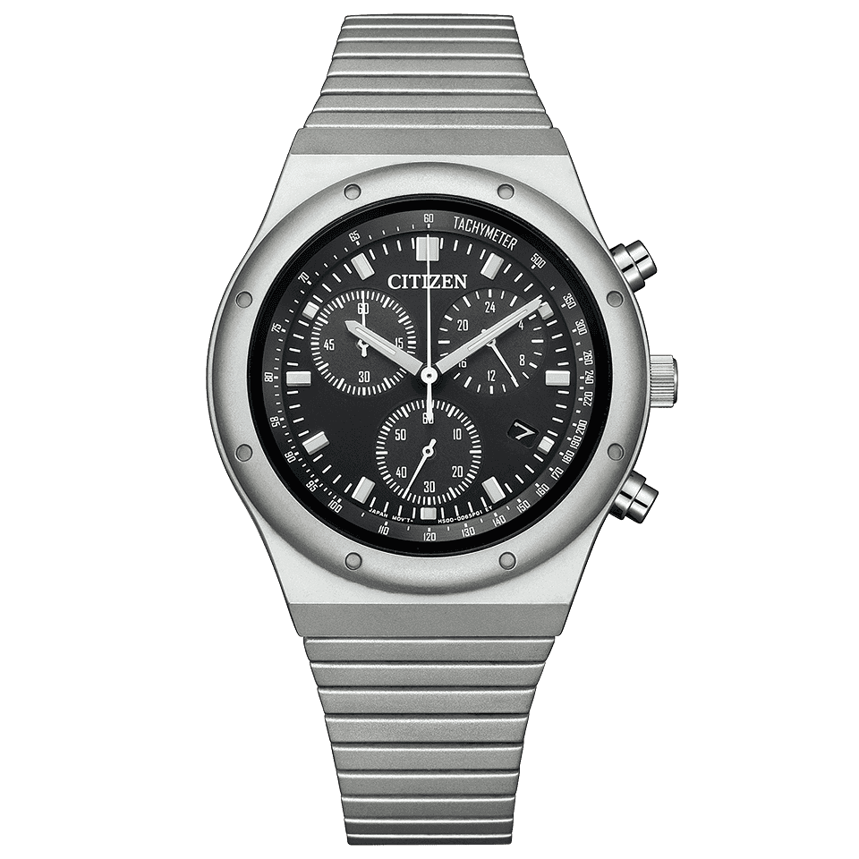 RECORD LABEL 1984 chronograph | CITIZEN DESIGN