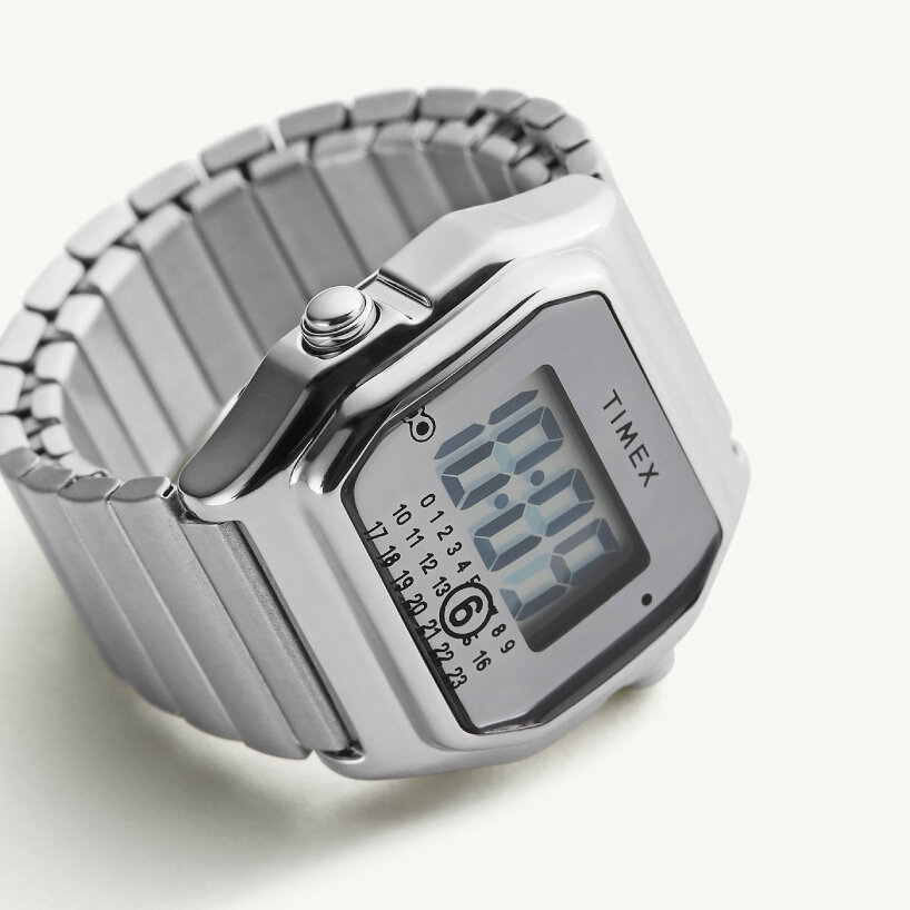 timex releases MM6 maison margiela steel watch that fits around