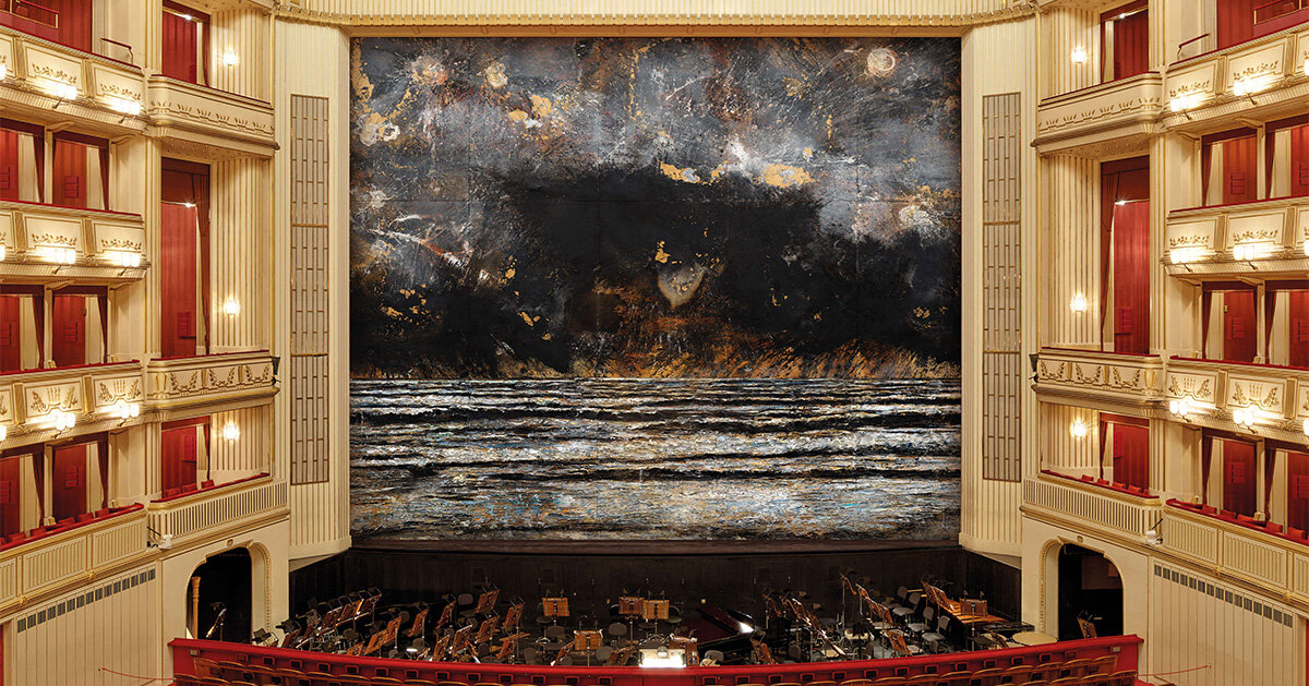 anselm kiefer selected to create safety curtain artwork for the