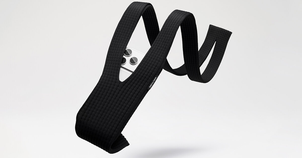 issey miyake and apple craft 3D-knitted 'iPhone pocket'