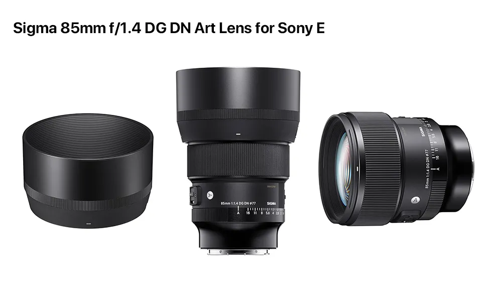 Sigma 85mm f/1.4 DG DN Art Lens for Sony E – Design Info