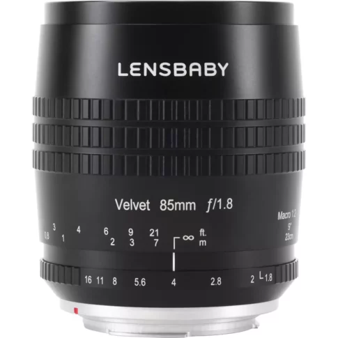 Lensbaby Velvet 85mm f/1.8 Lens for Canon RF (Black) – Design Info