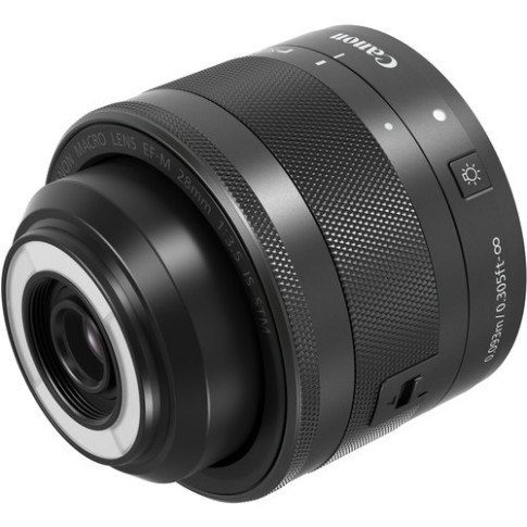 Canon EF-M 28mm f/3.5 Macro IS STM Lens – Design Info