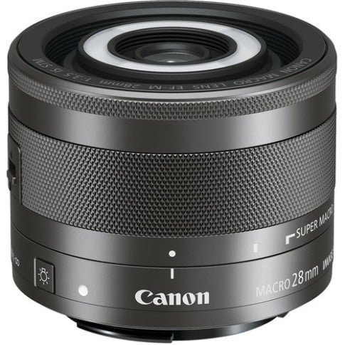 Canon EF-M 28mm f/3.5 Macro IS STM Lens – Design Info