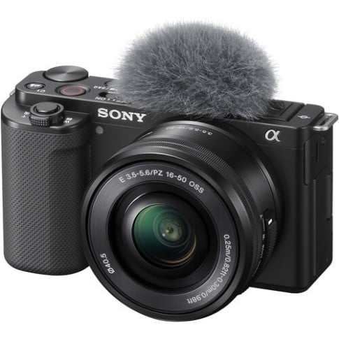 Sony ZV-E10 Mirrorless Camera with 16-50mm Lens (Black, 64Gb