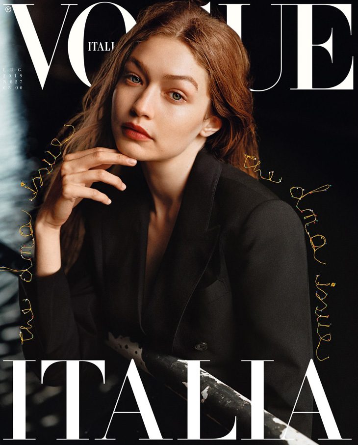 Karen Elson, Imaan Hammam & Gigi Hadid Cover Vogue Italia DNA Issue