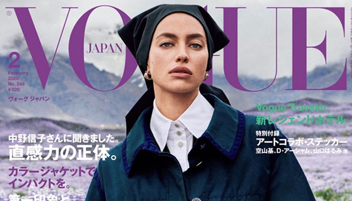 Irina Shayk is the Cover Star of Vogue Japan February 2020 Issue