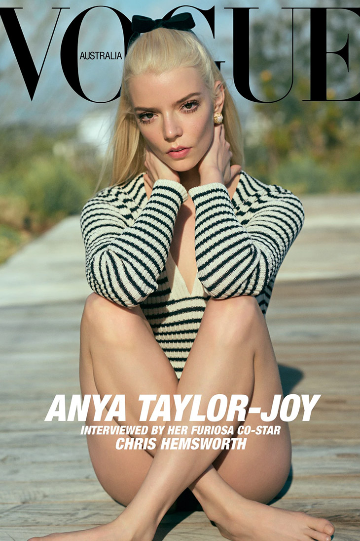 Anya Taylor-Joy is the Cover Star of Vogue Australia June 2024