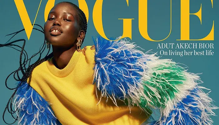 Adut Akech is the Cover Star of Vogue Australia January 2022 Issue
