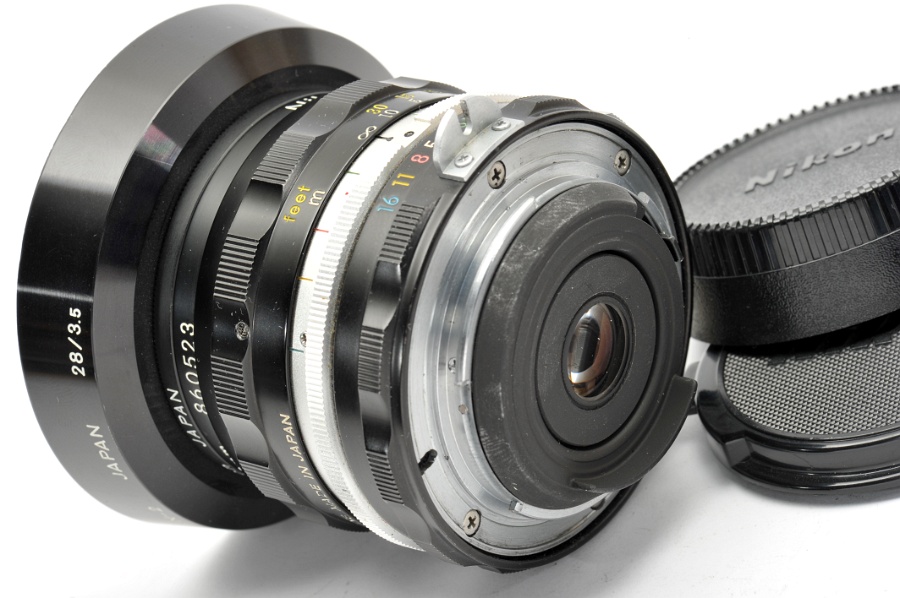 NIKKOR-H·C Auto 1:3.5 f=28mm 860523