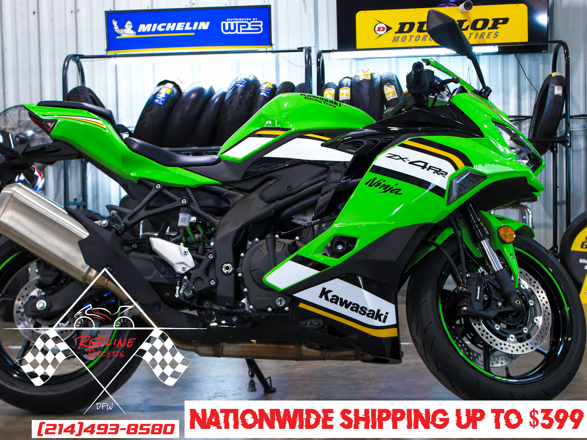 2025 KAWASAKI NINJA ZX4RR ABS - DFW Redline Racers