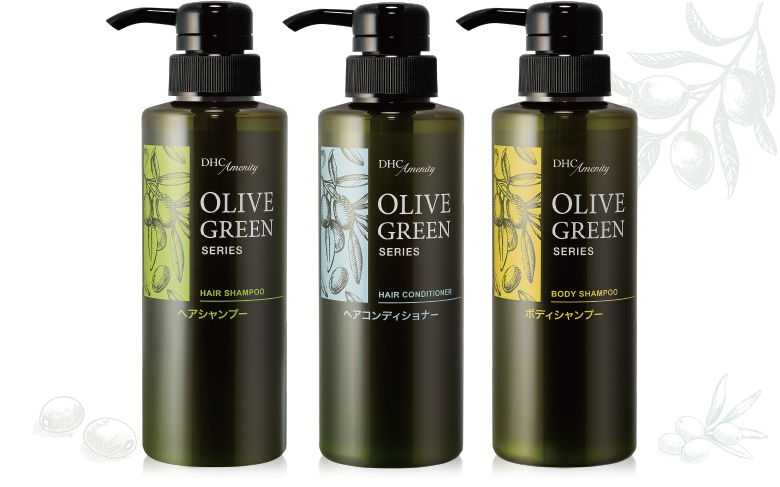 公式】DHCアメニティ： オリーブグリーンシリーズ｜ホテルアメニティ