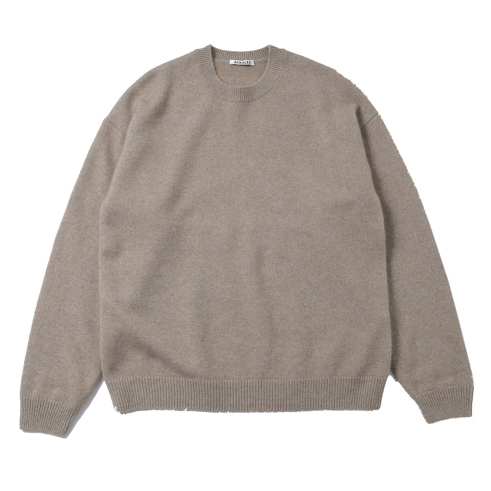 AURALEE(オーラリー) BABY CASHMERE KNIT P/O (A25AP02BC) | AURALEE