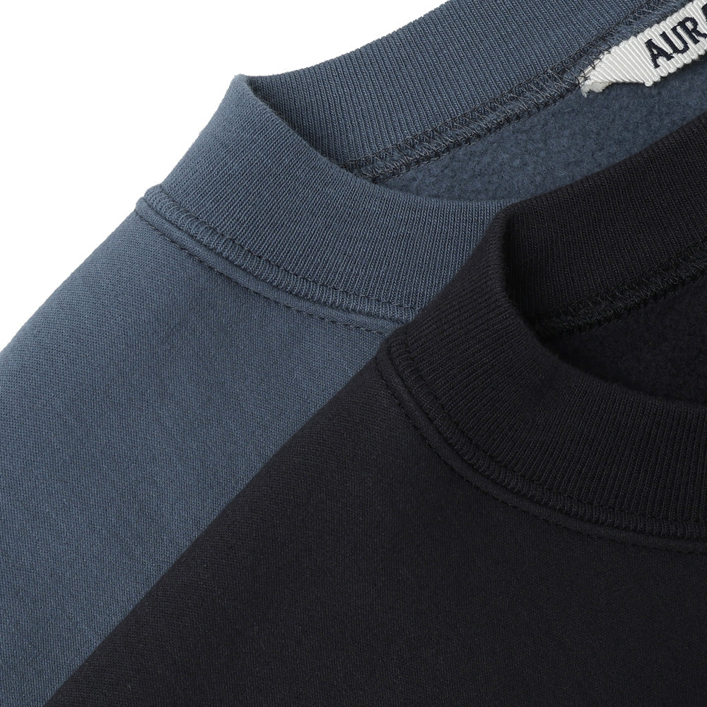 AURALEE) ELASTIC HIGH GAUGE SWEAT P/O (A26SP02NU) | AURALEE / Tops