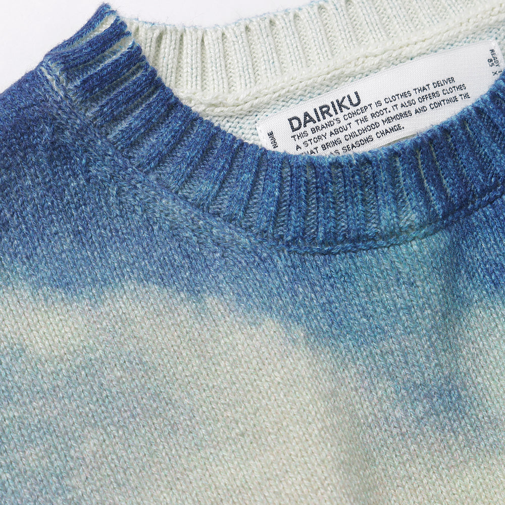 DAIRIKU(ダイリク)18SS Photo Pullover Knit (24AW K-10) | DAIRIKU