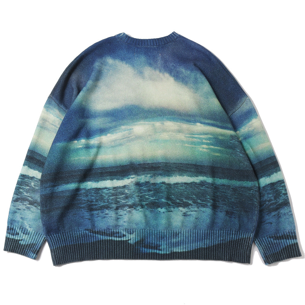 DAIRIKU(ダイリク)18SS Photo Pullover Knit (24AW K-10) | DAIRIKU