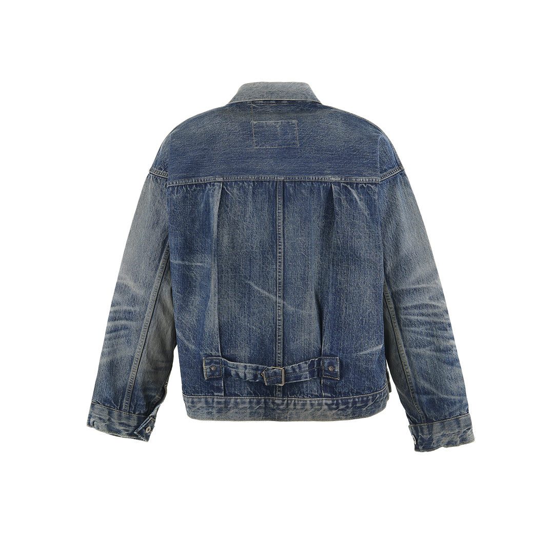 SAINT Mxxxxxx × BerBerJin DENIM JACKET DAMAGE SM-HR8-0000-C39 (SM