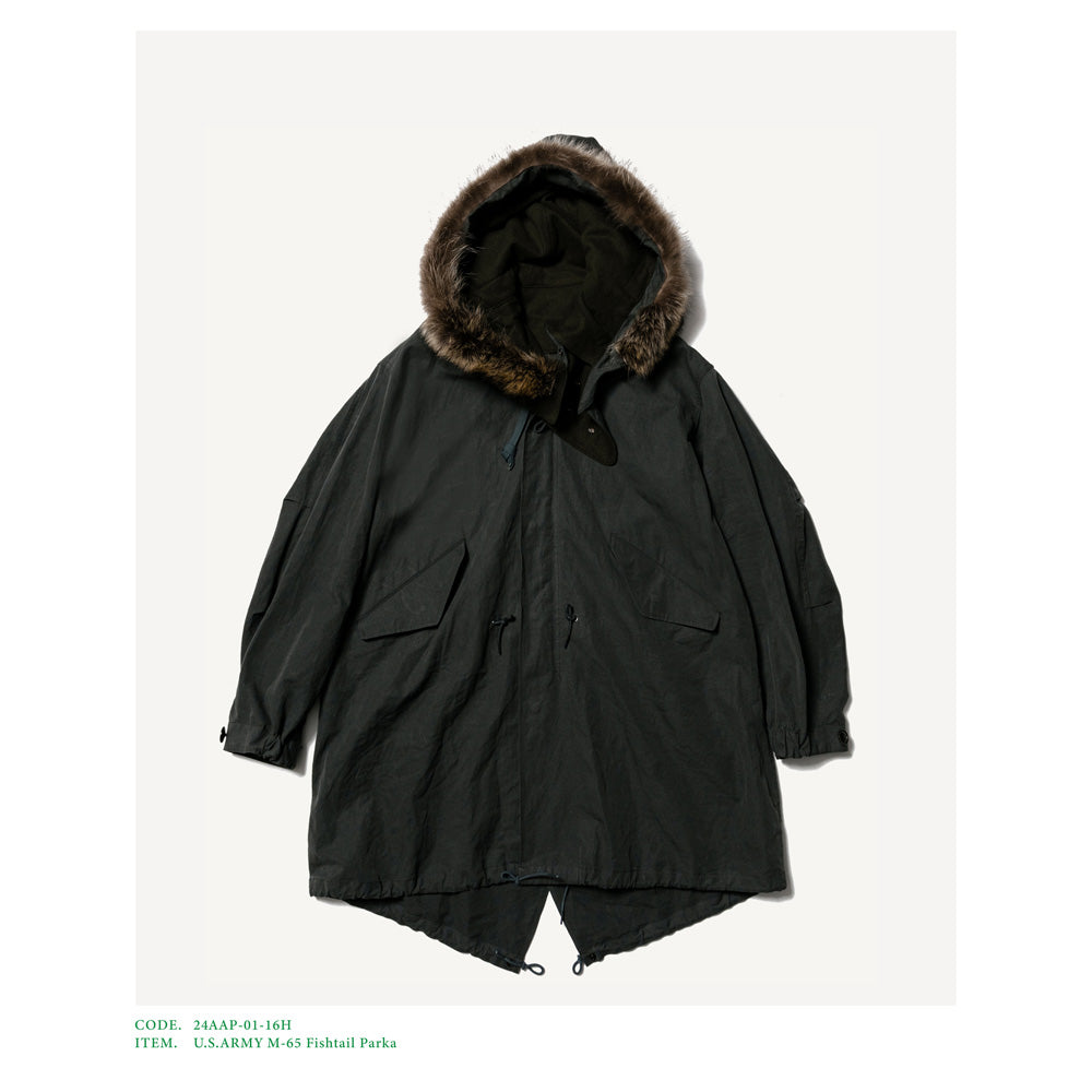 A.PRESSE (ア プレッセ) U.S.ARMY M-65 Fishtail Parka 24AAP-01-16H