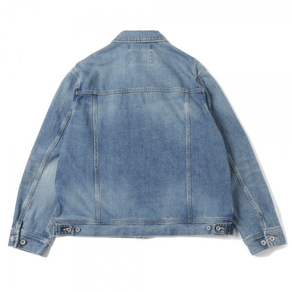 Cross Embroidery Vintage Denim Jacket (22AW D-1) | DAIRIKU
