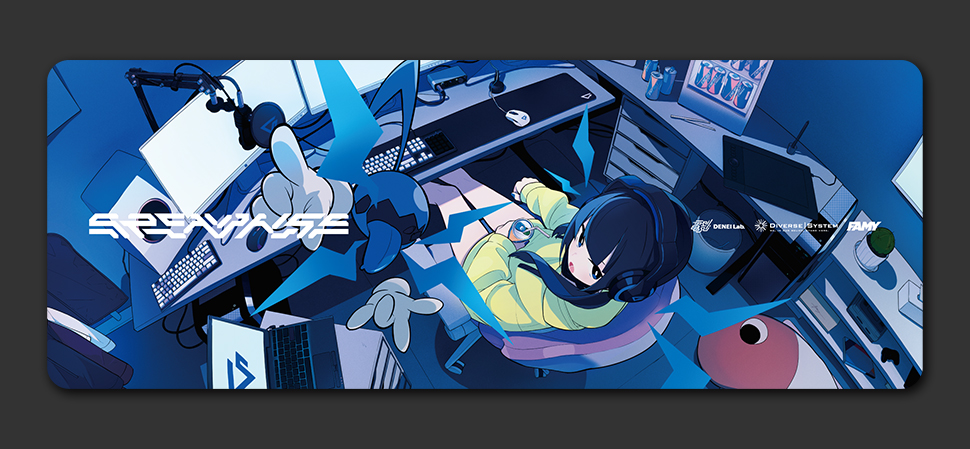 DIVERSE DIRECT | [Restock] Stream Palette Desk mat
