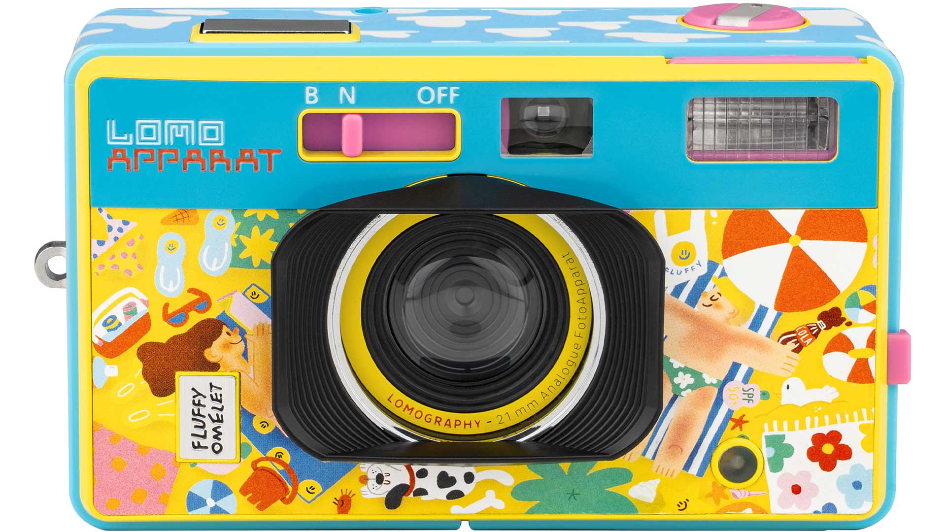 Lomography's new camera is a summer-themed 35mm film camera for