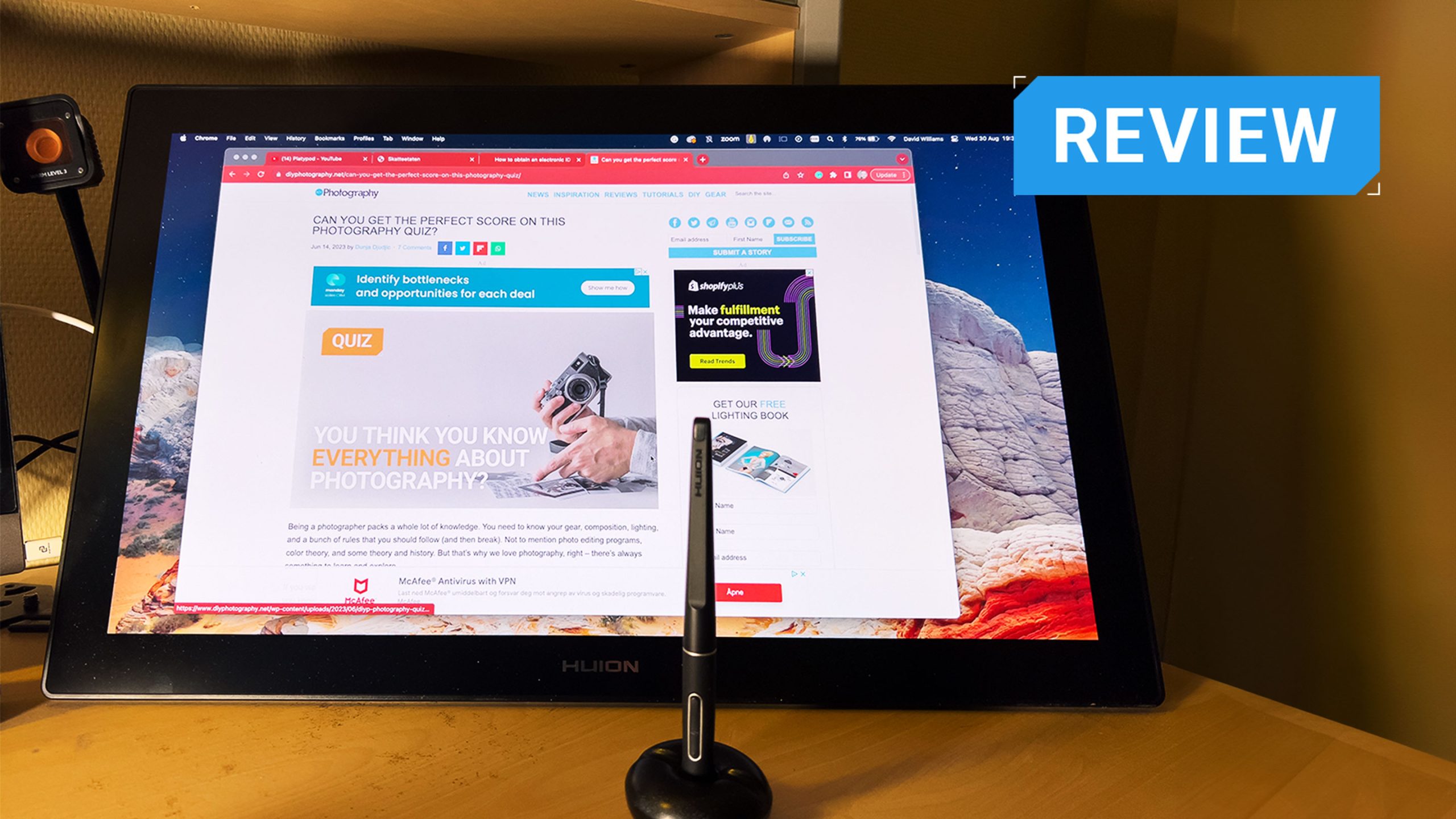 DIYP reviews the Huion Kamvas Pro 24 (4K)