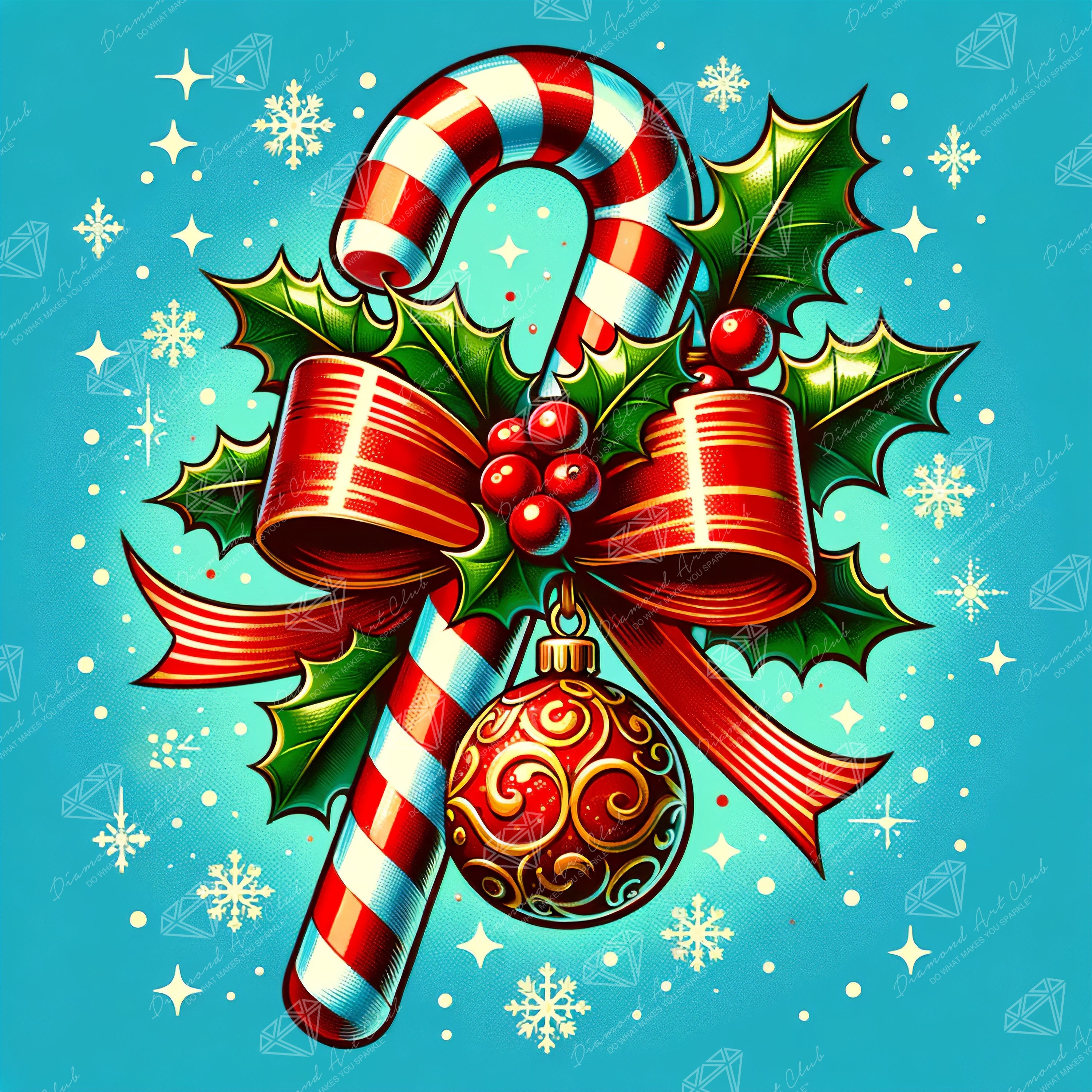 ドリーマーデザイン CandyCaneCastle #ダイヤモンドアートクラブ