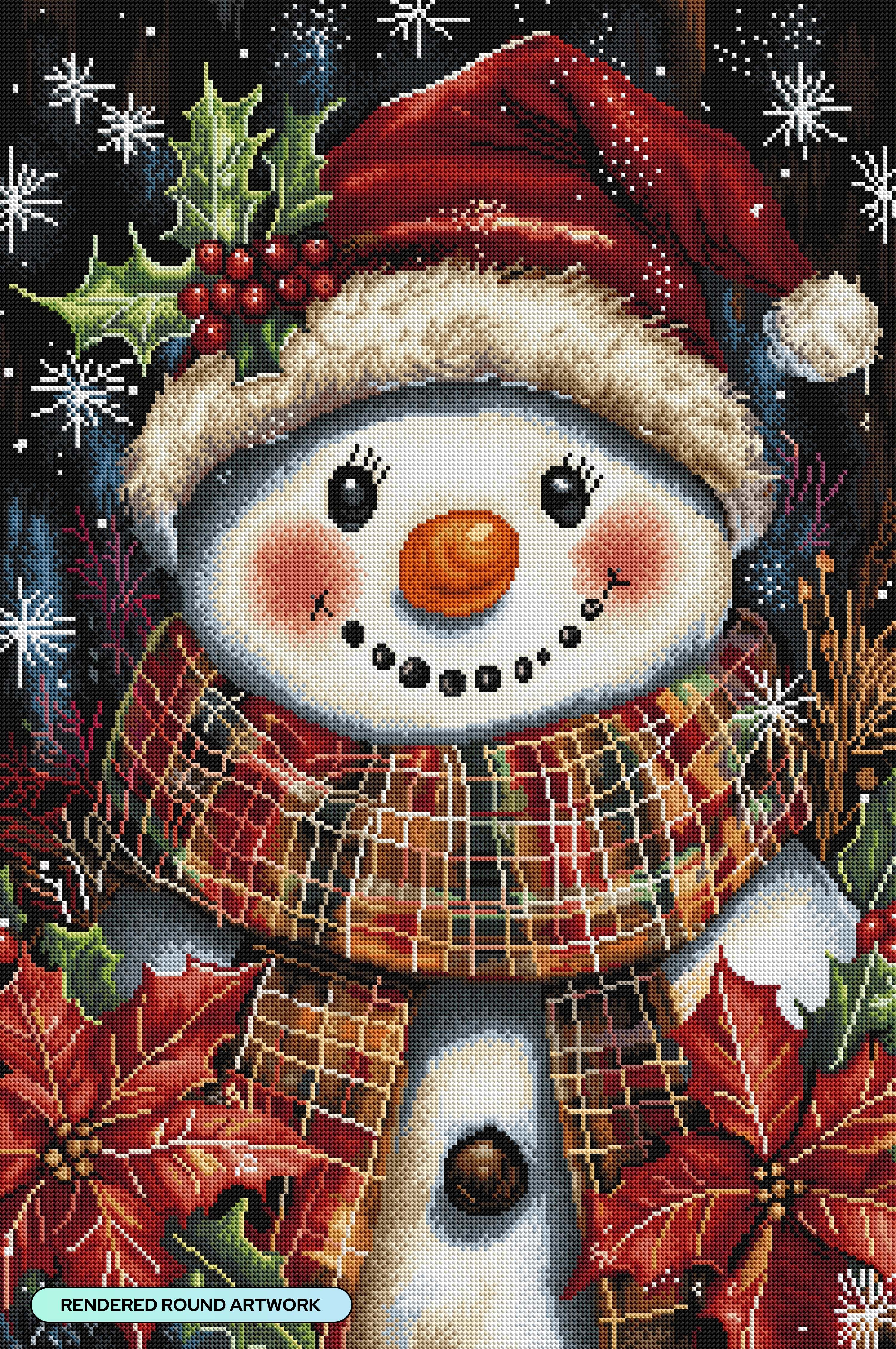 Christmas Snowman – Diamond Art Club