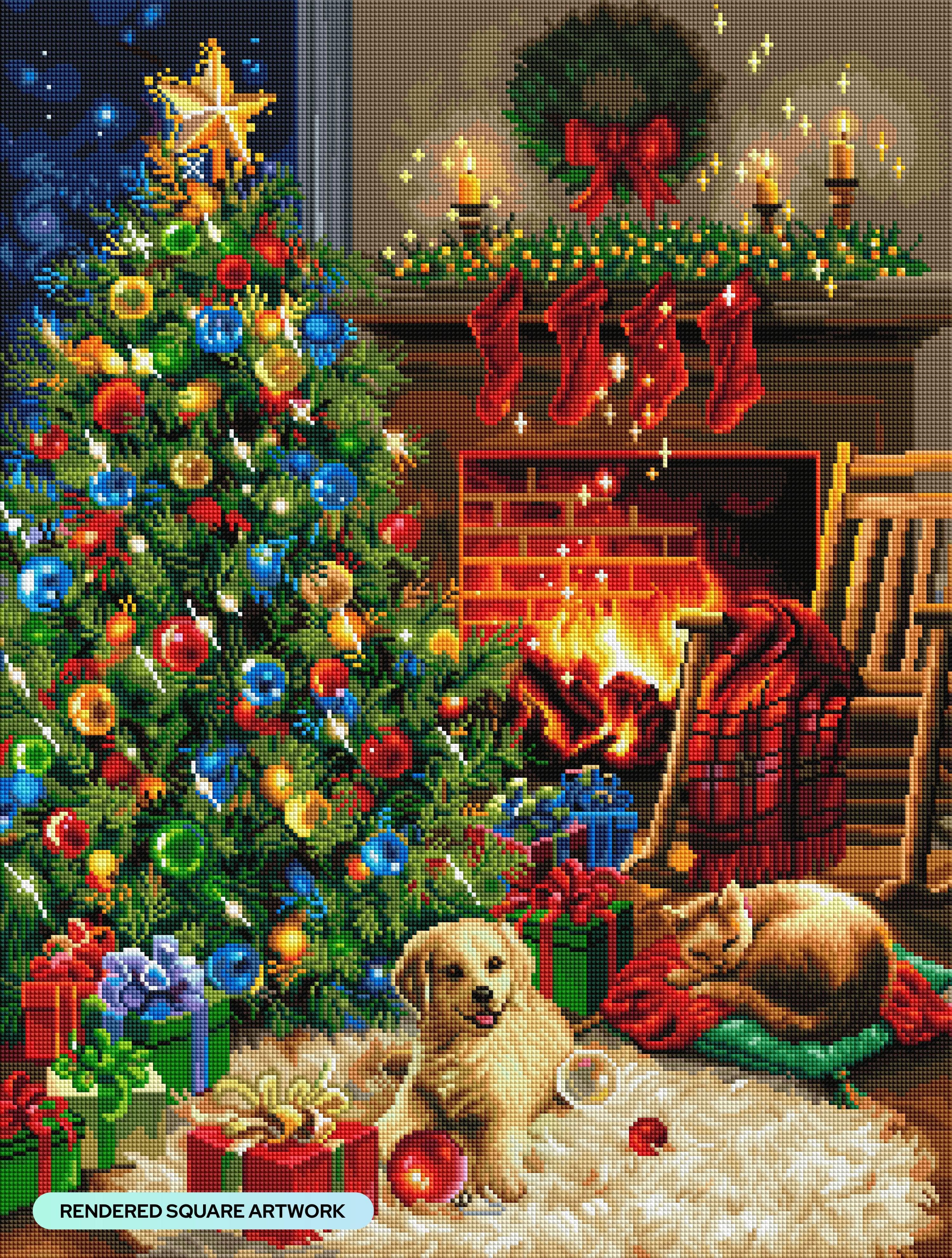Cozy Christmas – Diamond Art Club